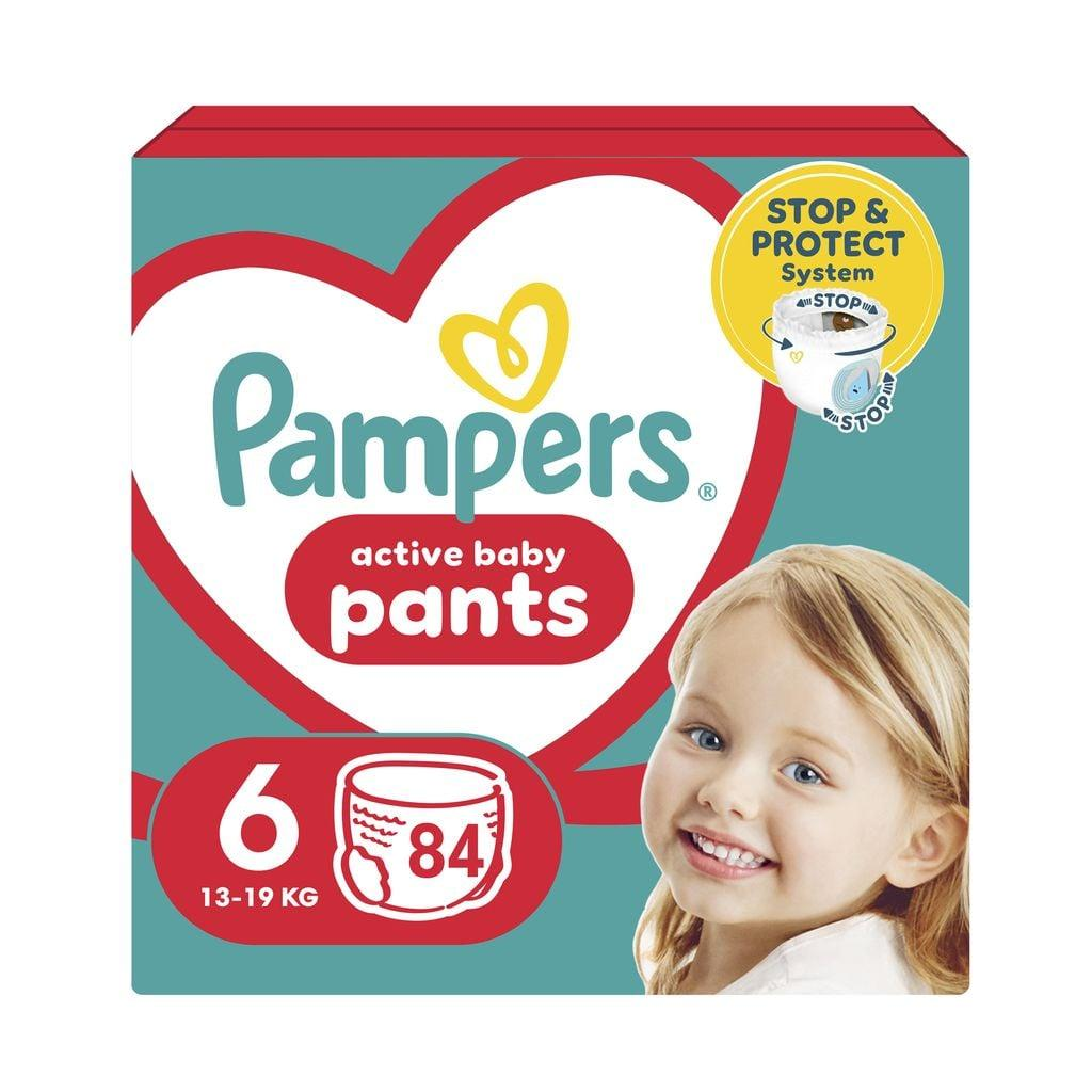 Підгузки-трусики дитячі Pampers Active Baby Pants р. 6 13-19 кг 84 шт. (PD262545)