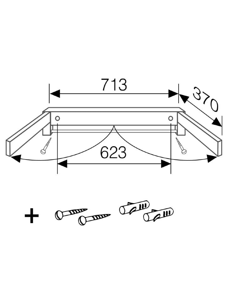 Сушилка для белья настенная Leifheit Telegant 36 Protect Plus (83201) - фото 6