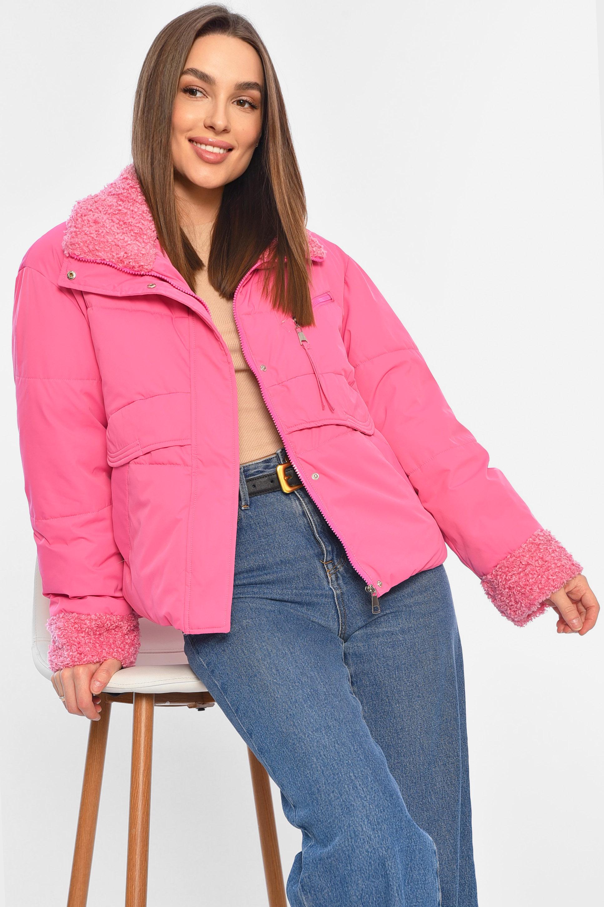 Куртка женская демисезонная XL розовый (176835) Куртка женская демисезонная XL розовый (176835)