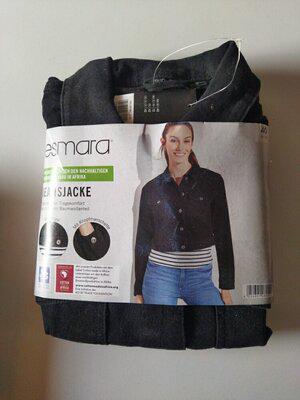 Курточка жіноча джинсова укорочена Esmara р. 40 Чорний - фото 9 Курточка жіноча джинсова укорочена Esmara р. 40 Чорний - фото 9