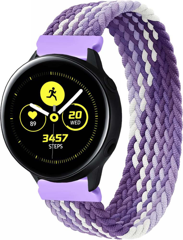 Ремінець Solo Loop Multi для Galaxy Watch Active (135 мм) Violet (25171-2F)