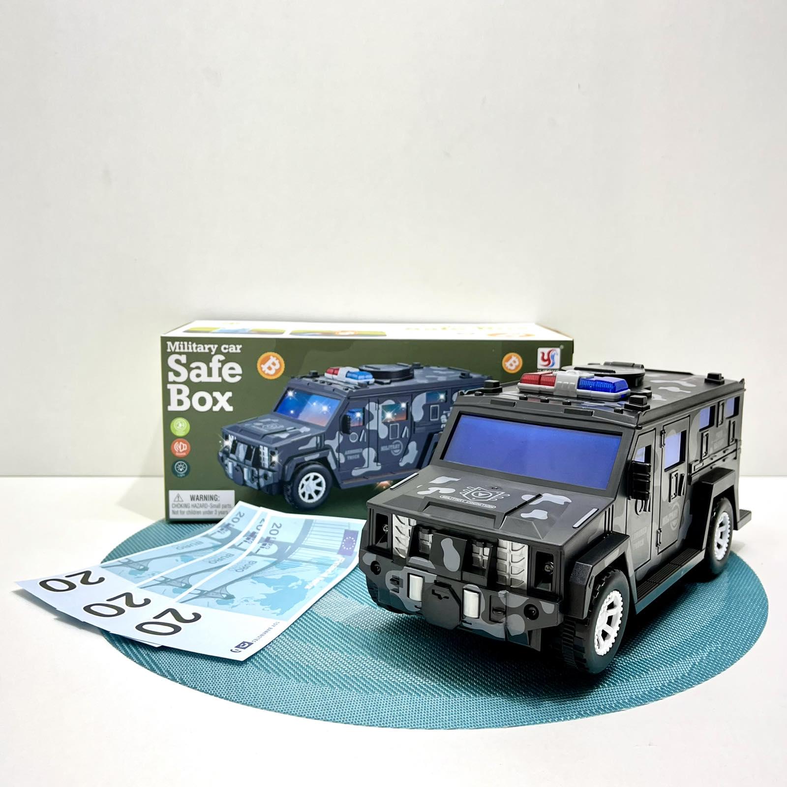 Сейф-копилка Машина военная Hummer 3в1 (YJ388-60)