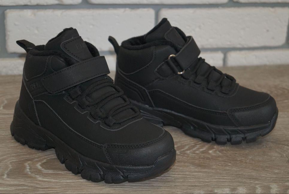 Черевики зимові дитячі BBT kids р. 26 16,5 см Чорний (31563-26) - фото 4 Черевики зимові дитячі BBT kids р. 26 16,5 см Чорний (31563-26) - фото 4