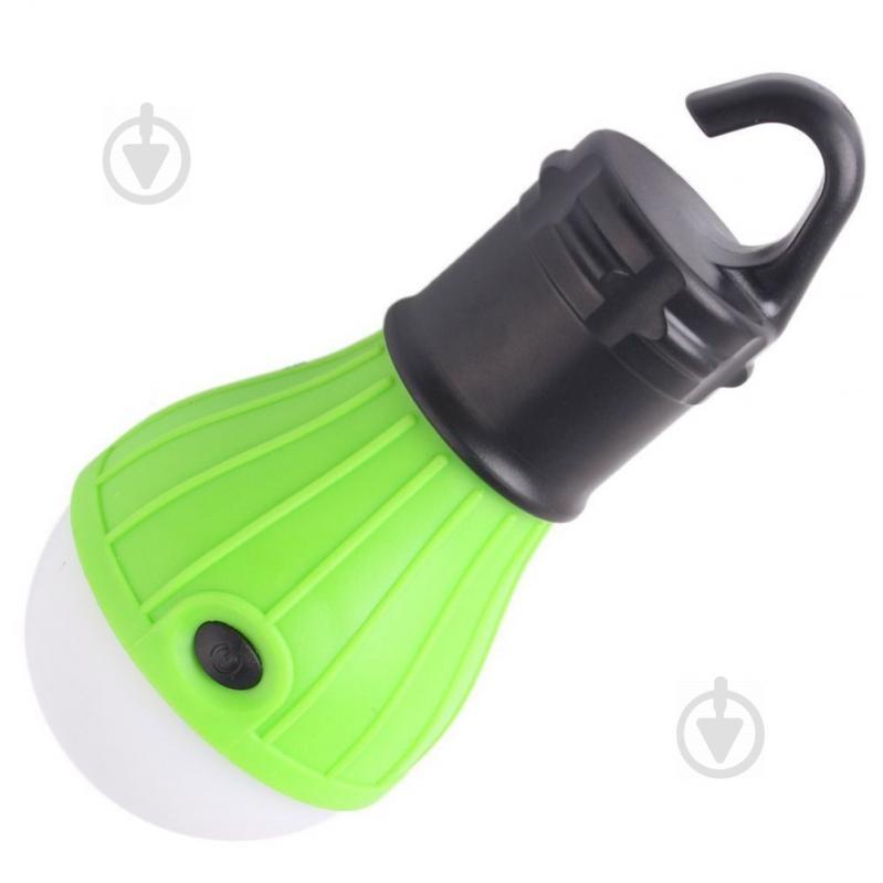 Фонарь для палатки туристический Travel Camp светодиодный TL-3 Зеленый (100242)