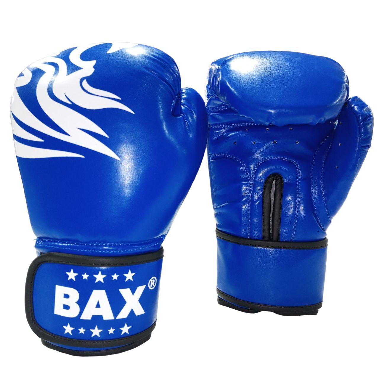 Боксерські рукавички Bax LEON 12 Oz Blue (151291)