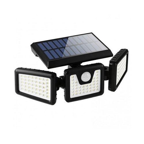 Уличный светильник Split Solar Wall Lamp FL-1725A на солнечной батарее и датчиком движения Черный (10541589)