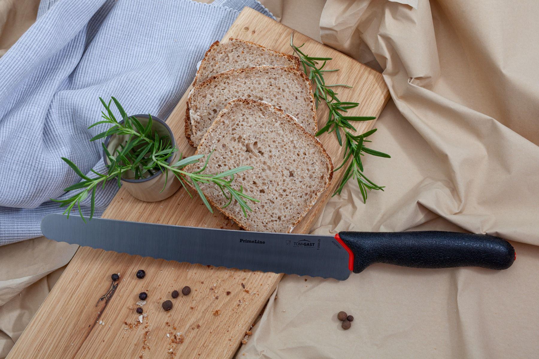 Нож для хлеба Tom Gast PrimeLine длиной 25 см (T-2500-25) - фото 2 Нож для хлеба Tom Gast PrimeLine длиной 25 см (T-2500-25) - фото 2