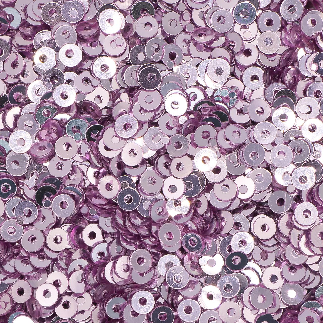 Пайетки круглые 3 мм 25 г Розовый (ПА2503к10) Пайетки круглые 3 мм 25 г Розовый (ПА2503к10)