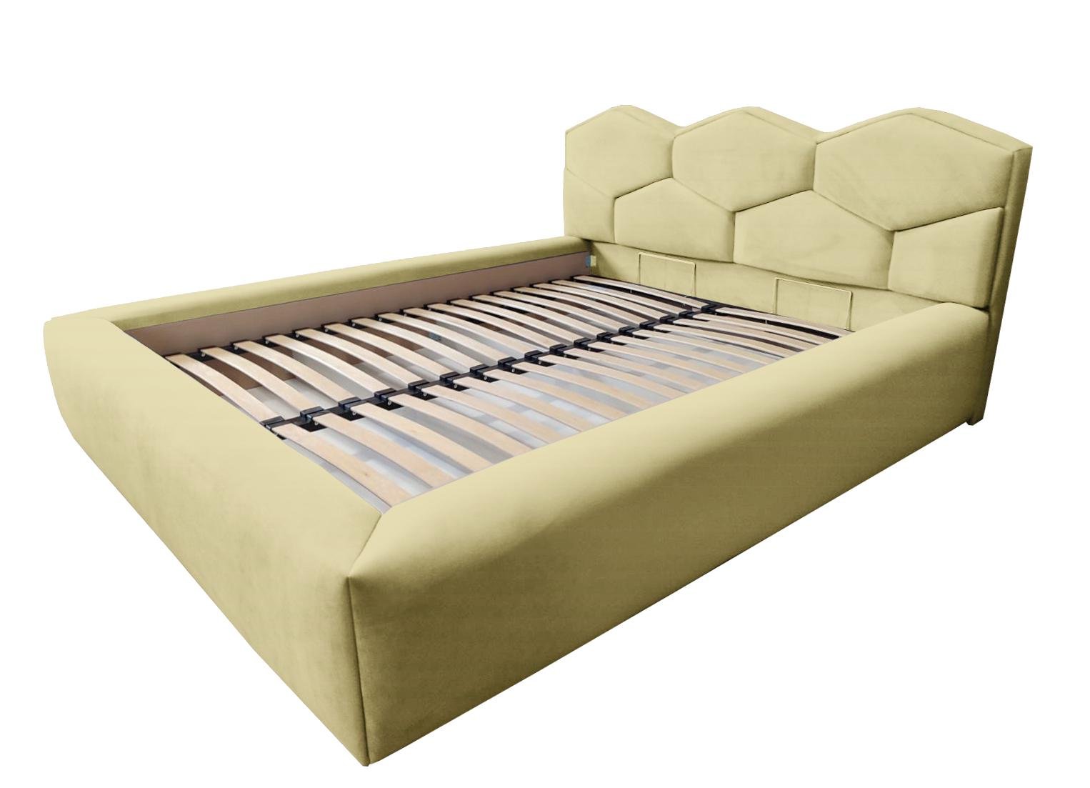 Ліжко Allure Олівер 180х200 см Ecru - фото 1 Ліжко Allure Олівер 180х200 см Ecru - фото 1