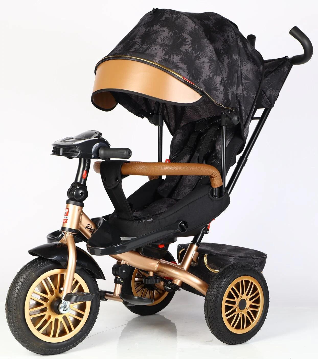 Дитячий велосипед триколісний Best Trike 8066/380-29 Perfetto поворотне сидіння/колеса гумові надувні (25331682)