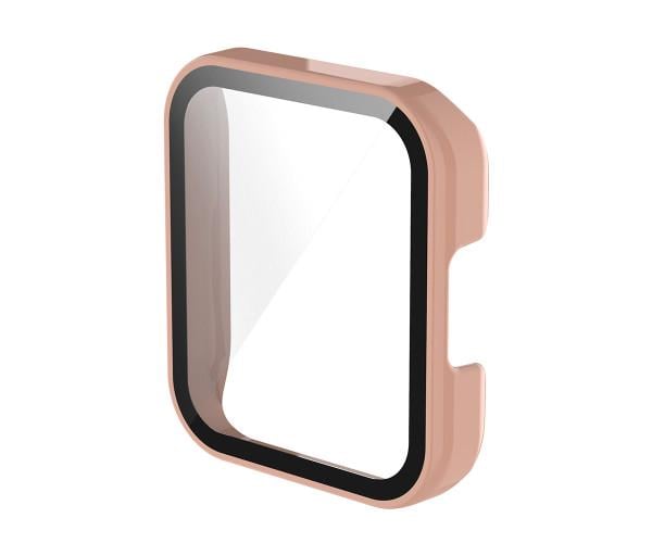 Чохол із захисним склом Protective Cover with Glass для Xiaomi Redmi Watch 2 Lite Світло-рожевий
