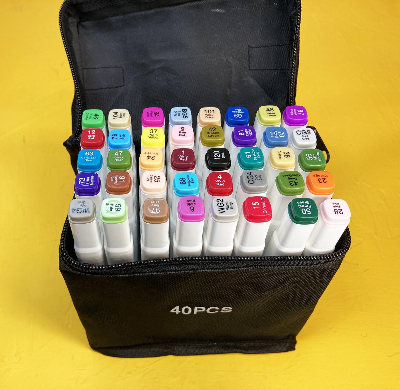 Маркери двосторонні спиртові Touch 40 шт. (1801953904)