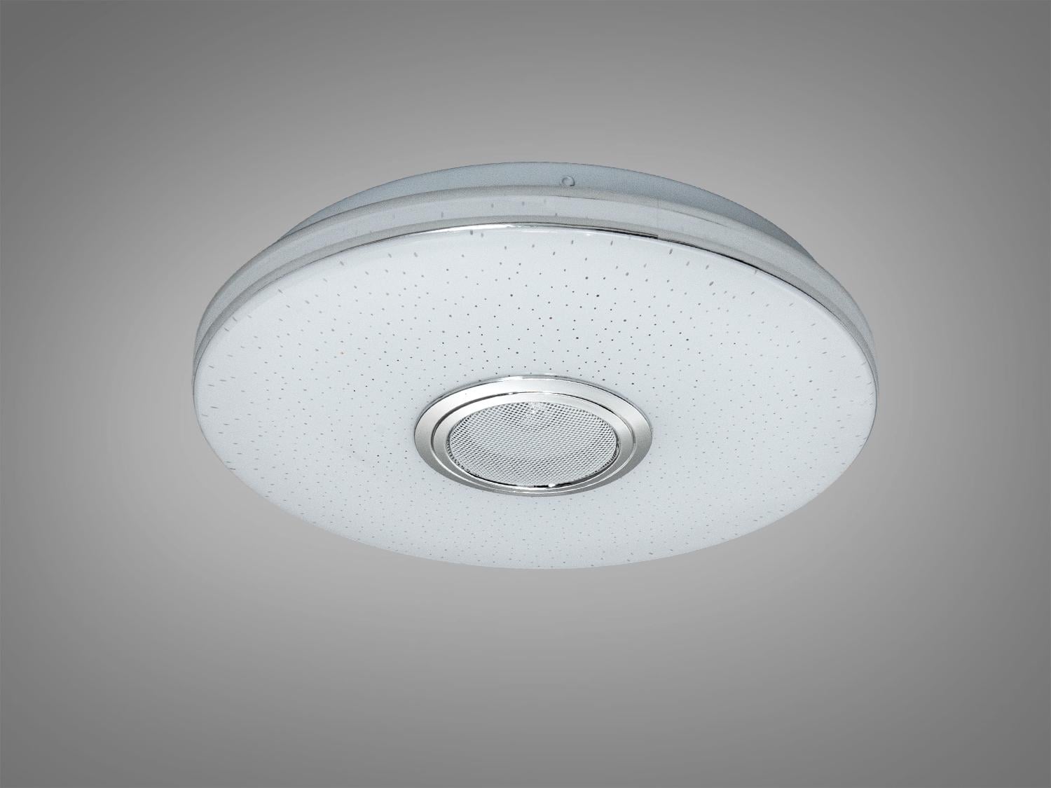 Люстра смарт LED RGB/Bluetooth/TUYA/пульт 45 Вт Белый (DB-8310/300RGB/MP3/TUYA)