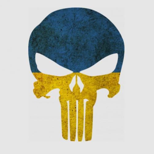 Стикер Punisher Ukraine
