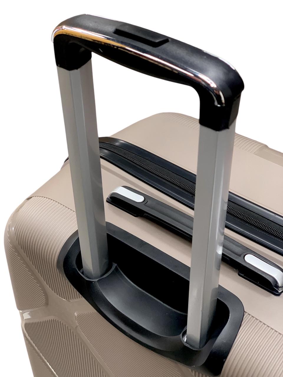 Чемодан Gedox PP004-М полипропилен на 4-х двойных колесах средний М 70 л - фото 3