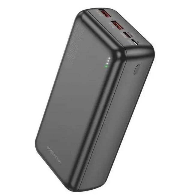 Повербанк BOROFONE BJ38B 30000mAh 2USB Type-C 2A Black (020679)