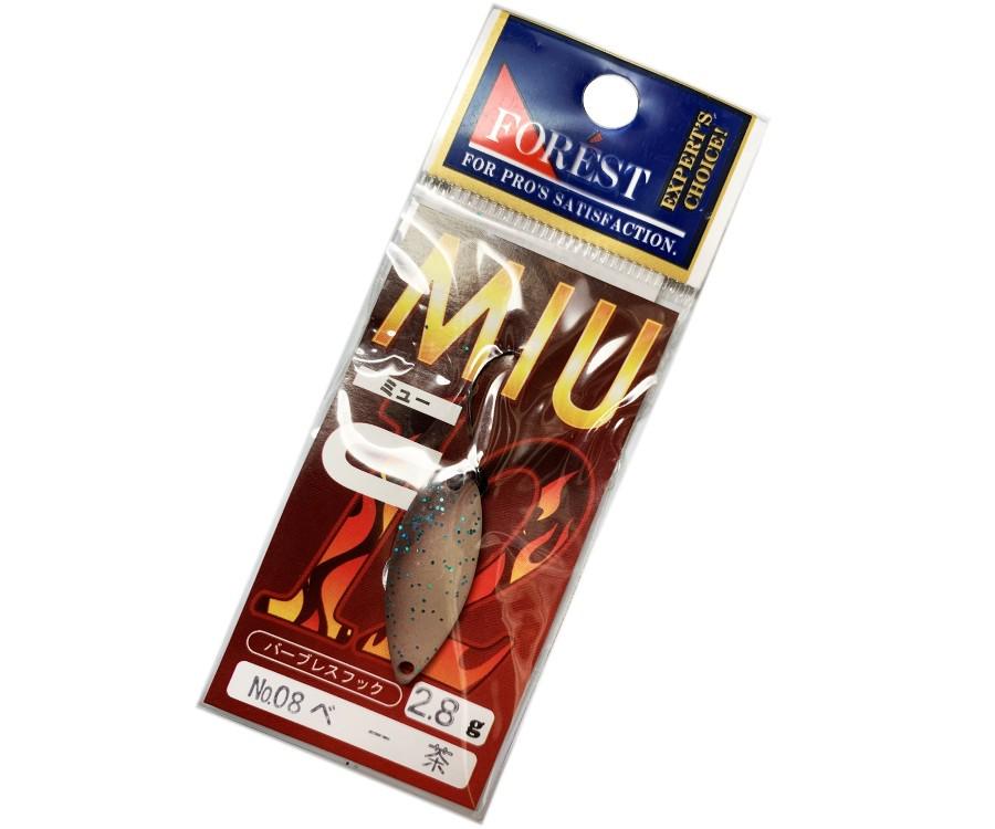 Блесна колеблющаяся Forest Miu №08 2,8 г (9143) Блесна колеблющаяся Forest Miu №08 2,8 г (9143)