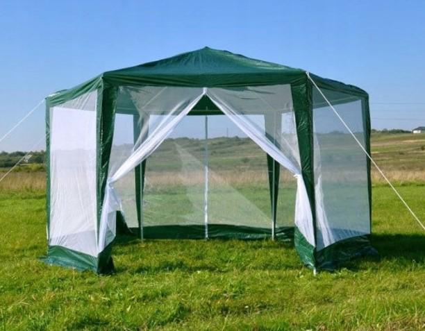 Садовий павільйон з москітною сіткою 6 стінок (27477078) - фото 6 Садовий павільйон з москітною сіткою 6 стінок (27477078) - фото 6