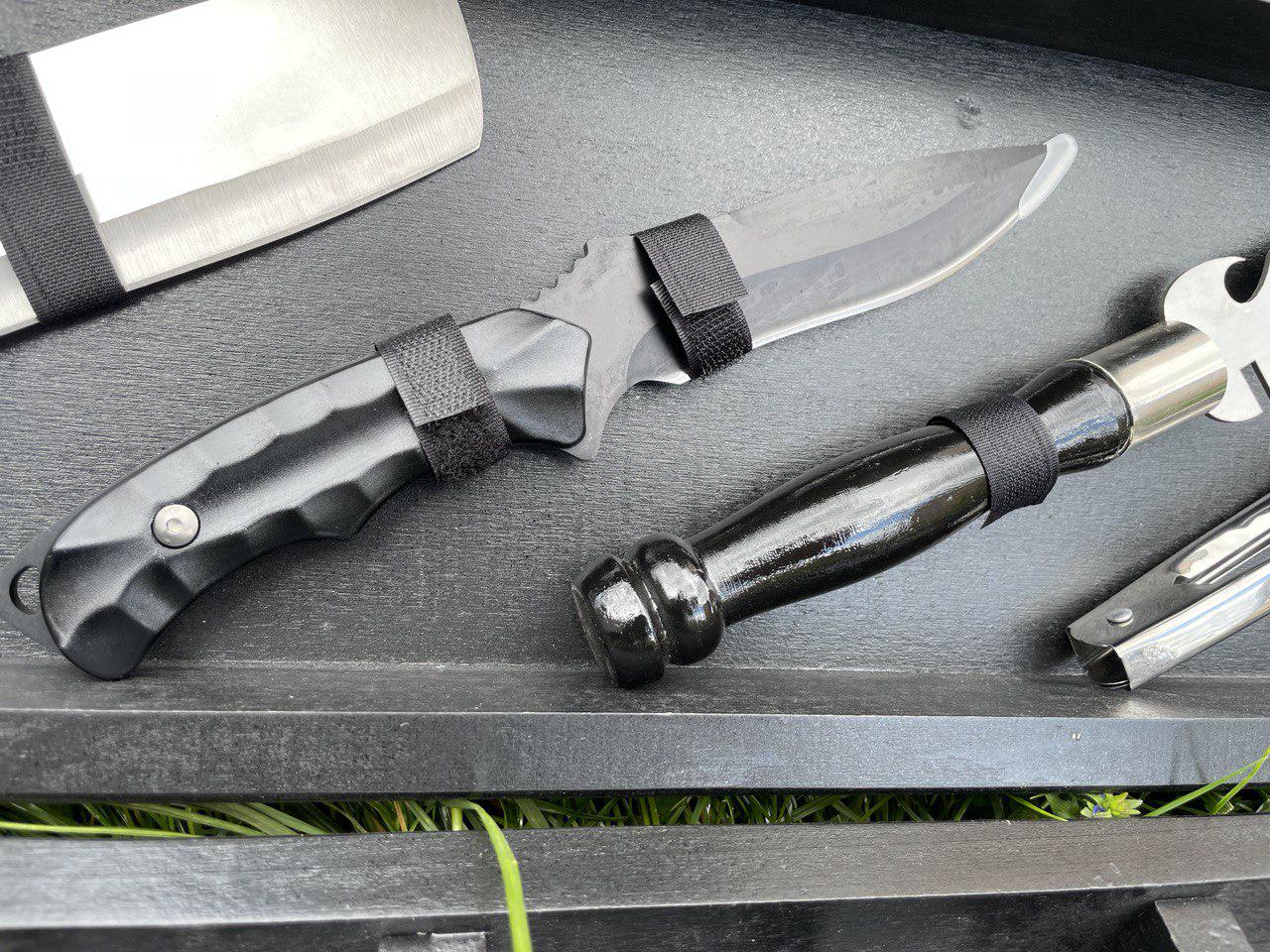 Набор шампуров в кейсе Пикник 17 S1 - фото 6