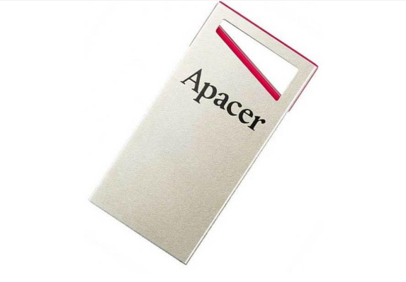 Флеш-накопичувач Apacer USB 2,0 AH112 64 GB Silver-Red (AP64GAH112R-1) - фото 2