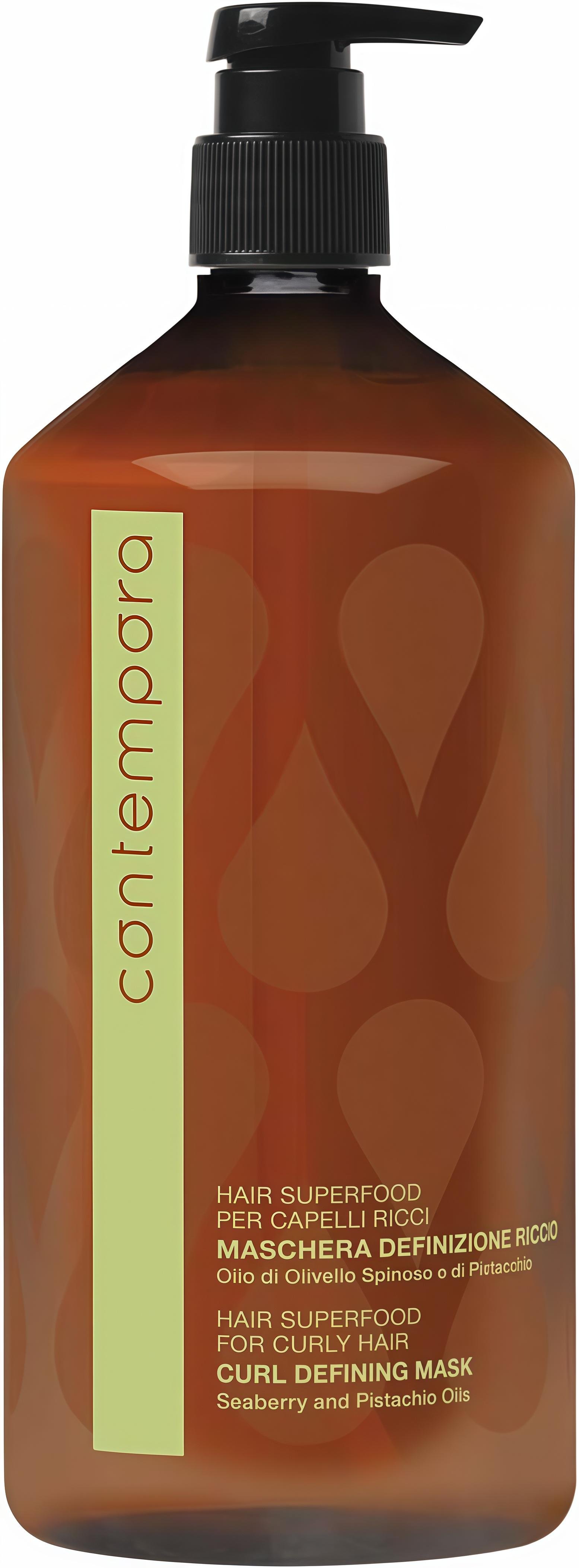Маска-дефайнер для вьющихся волос с маслами облепихи и фисташки Contempora Curl Defining Mask 1000 мл