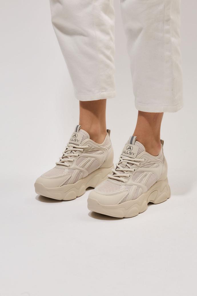 Кросівки жіночі демісезон ALLSY р. 40 Бежевий (194763)