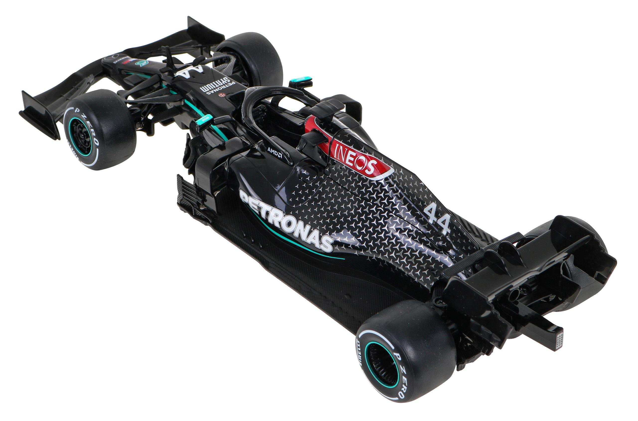 Автомобиль дистанционно управляемый Mercedes-AMG F1 W11 EQ Performance RASTAR модель 1:18 - фото 4