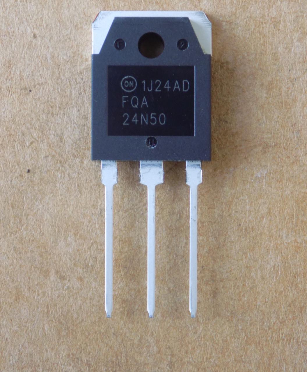 Транзистор FQA24N50 для FQA24N50F/FDA24N50/SVF23N50/TO-3P (28449)