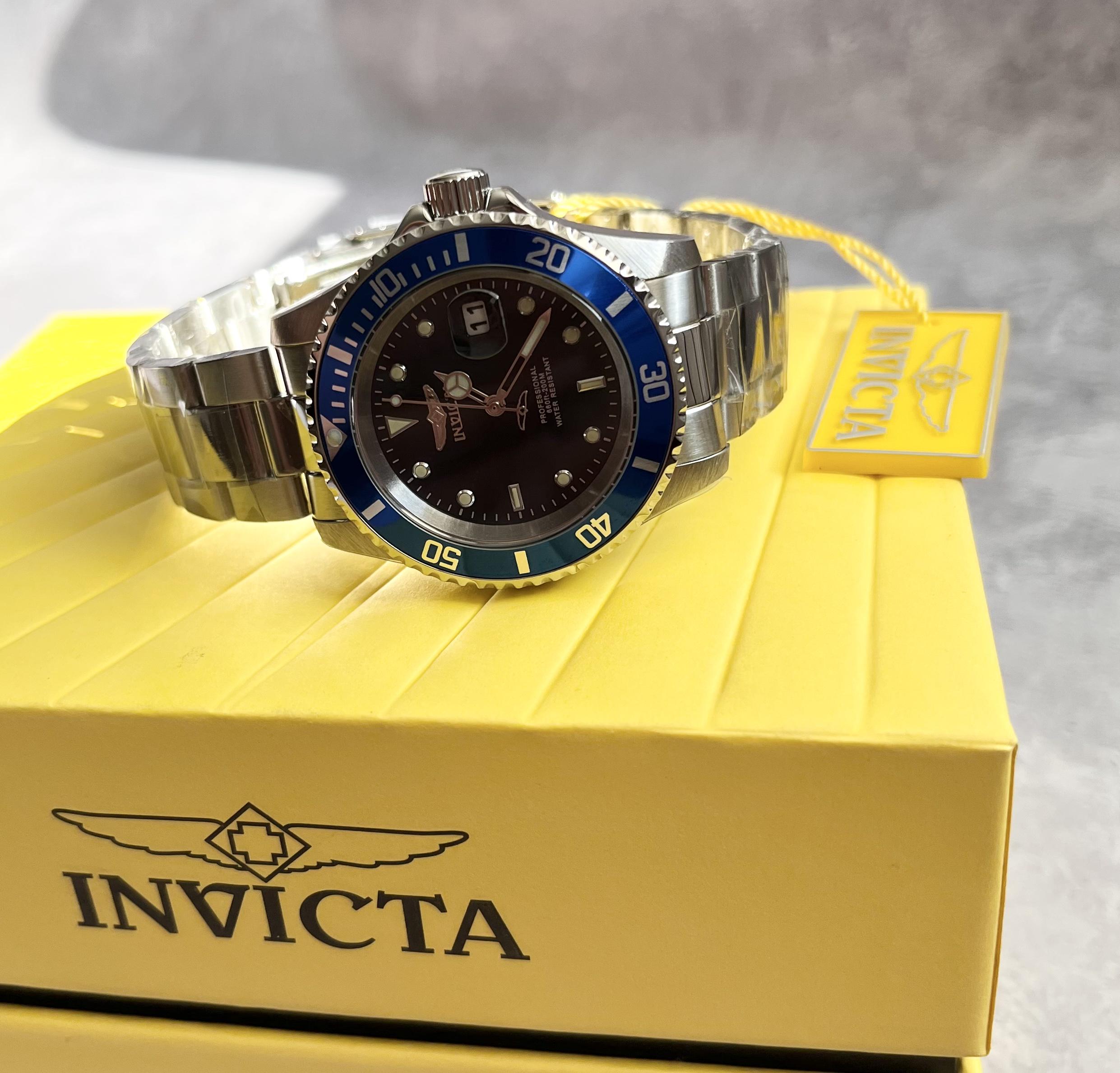 Часы Invicta 37156 pro diver инвикт (12431922) - фото 4