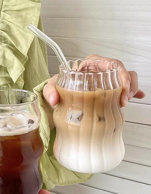 Склянка висока з кришкою та трубочкою Waves 2 15005 500 мл (5002586) - фото 2