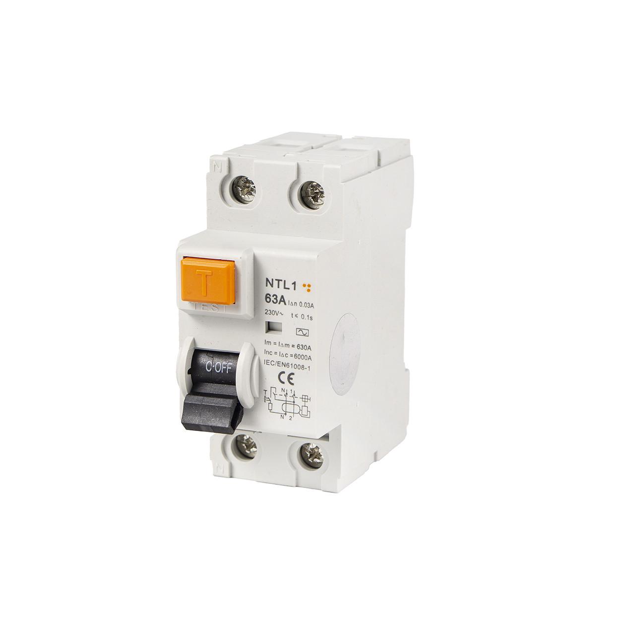 Дифференциальный автоматический выключатель TESLA ПЗВ NTL1-63A (53) - фото 3 Дифференциальный автоматический выключатель TESLA ПЗВ NTL1-63A (53) - фото 3