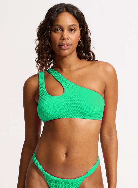 Верх от купальника Seafolly S Зеленый (31454-861jade)
