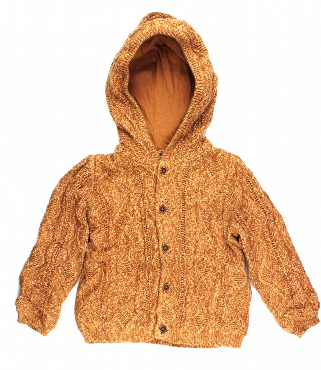 Кардиган для мальчика Lupilu 319812 12-24 месяцев 086-92 см Коричневый (66913)