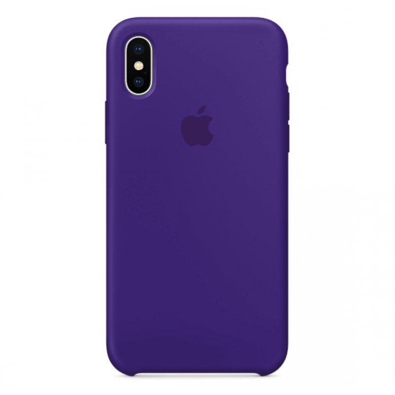 Чохол GoVern Silicone Case для Apple iPhone X/XS Ultra Violet - фото 1