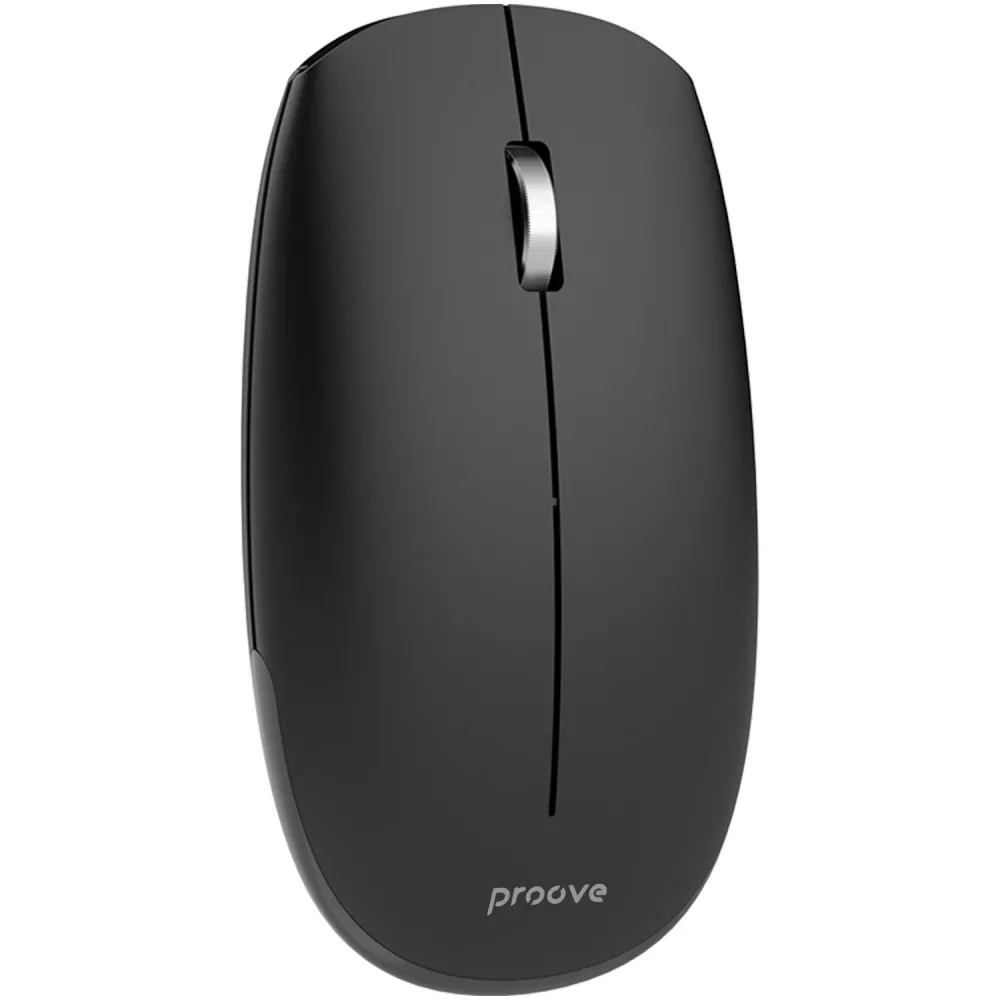 Компьютерная мышь беспроводная Proove Ramp Bluetooth 3.0 600-4000dpi 4 кнопки аккумулятор 380 мАч Черный (WNRM00022001)