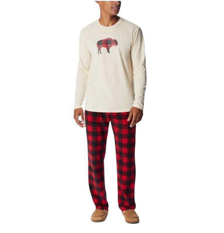 Піжама чоловіча Columbia Men's Set Red-Buf XXL Червоний (66368)