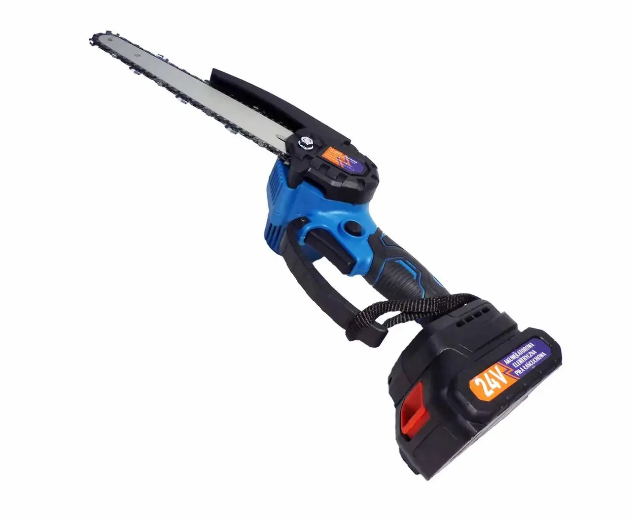 Електропила ланцюгова Chain Saw 24V 8" 2 акумулятори (8488) - фото 3