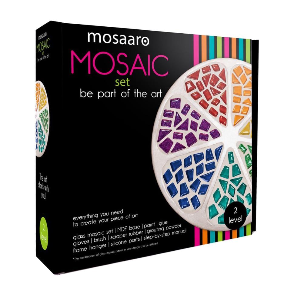 Детская мозаика стеклянная Mosaaro Цветок 2 уровень от 7 лет 25,5х24,5х6 см Разноцветный (RN-250-N-2212) Детская мозаика стеклянная Mosaaro Цветок 2 уровень от 7 лет 25,5х24,5х6 см Разноцветный (RN-250-N-2212)