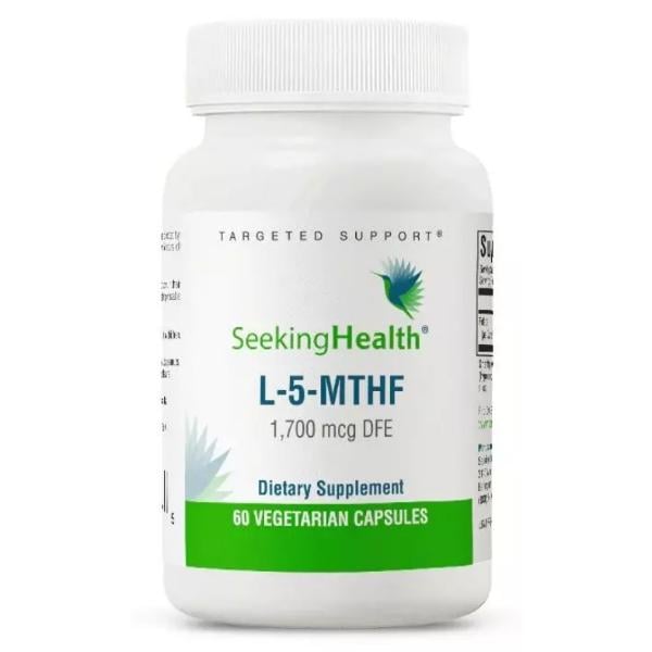 Кислота фолиевая Seeking Health L-5-MTHF 60 вег. капс. (000024829)