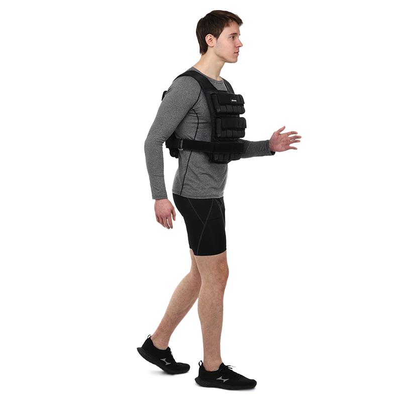 Жилет обтяжувач TA-7815 з регулюванням ваги 30 кг Чорний (56363238) - фото 9 Жилет обтяжувач TA-7815 з регулюванням ваги 30 кг Чорний (56363238) - фото 9