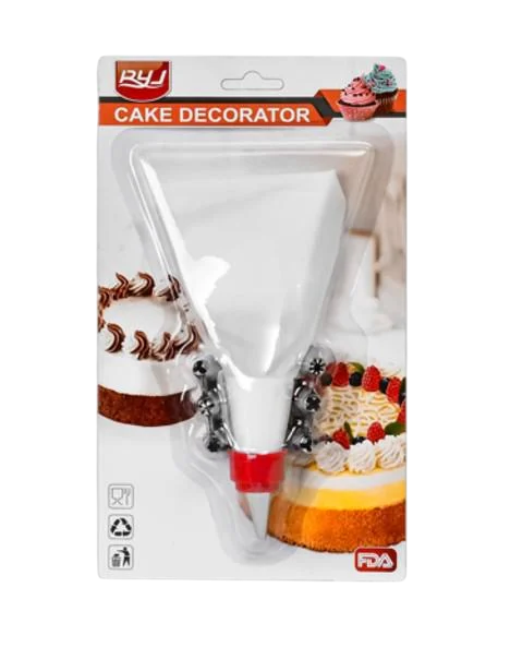 Кондитерский мешок с насадками 8 пр. 15х26 см (AN0137787) - фото 1 Кондитерский мешок с насадками 8 пр. 15х26 см (AN0137787) - фото 1