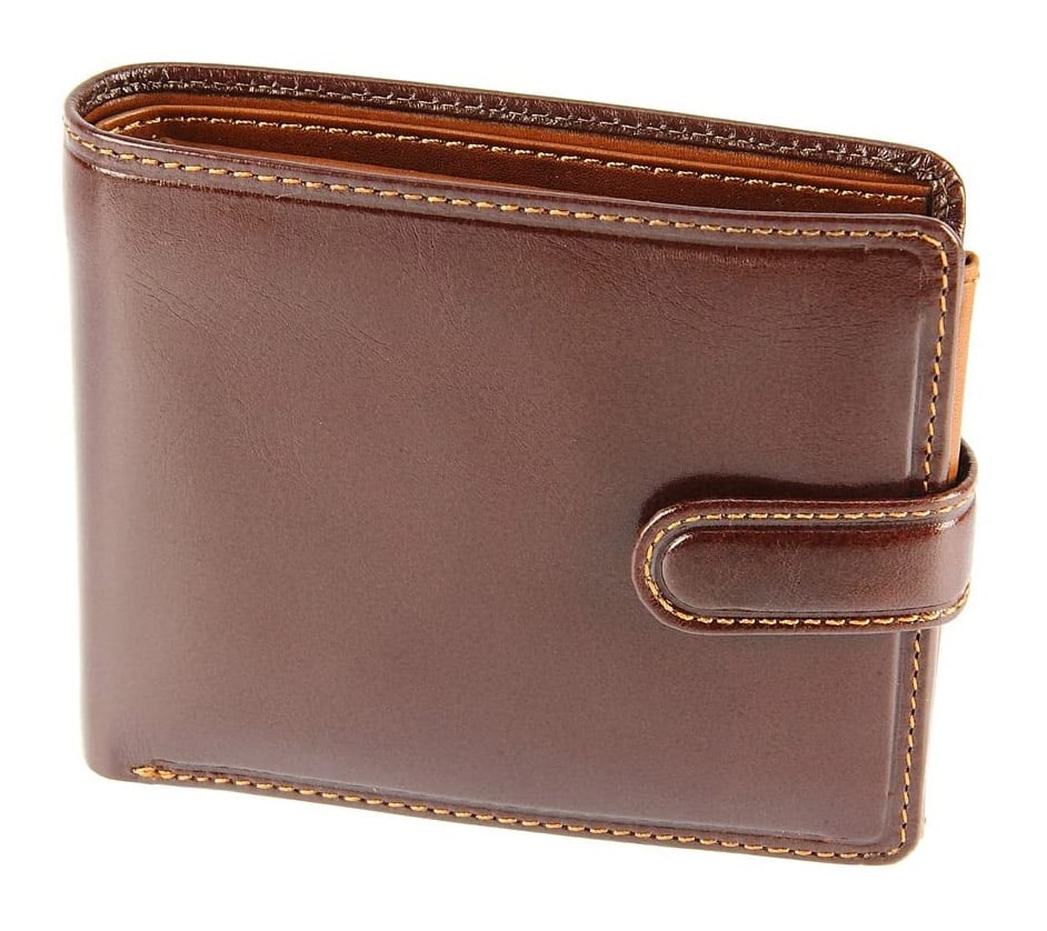 Кошелек мужской кожаный Visconti TR35 Atlantis Brown tan
