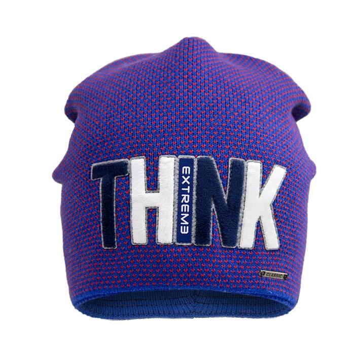 Шапка демисезонная Девид стар р. 52 Волошковый (17247)