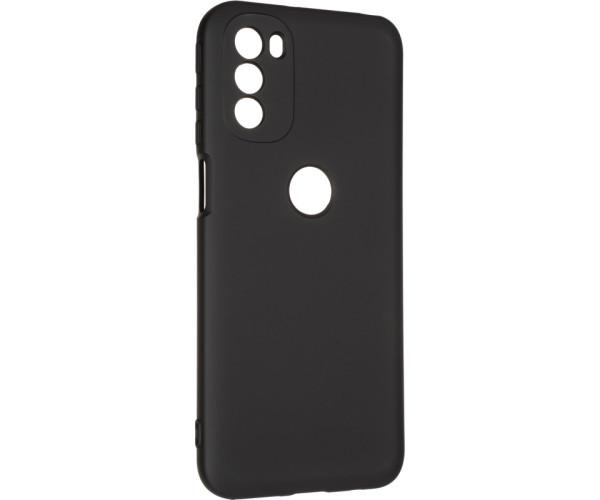 Чехол накладка Full Soft Case для Motorola G31 Черный - фото 2