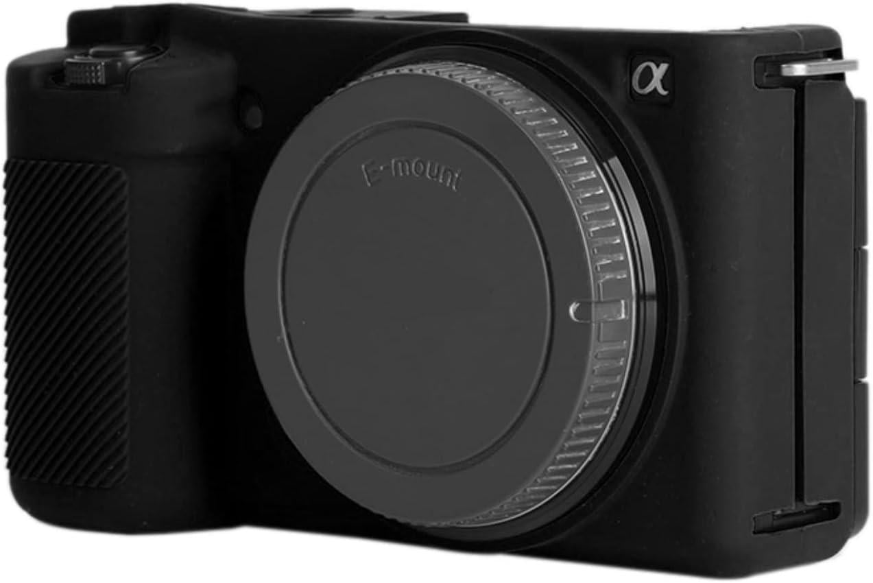 Чехол защитный силиконовый для фотоаппаратов Sony ZV-E10 Черный