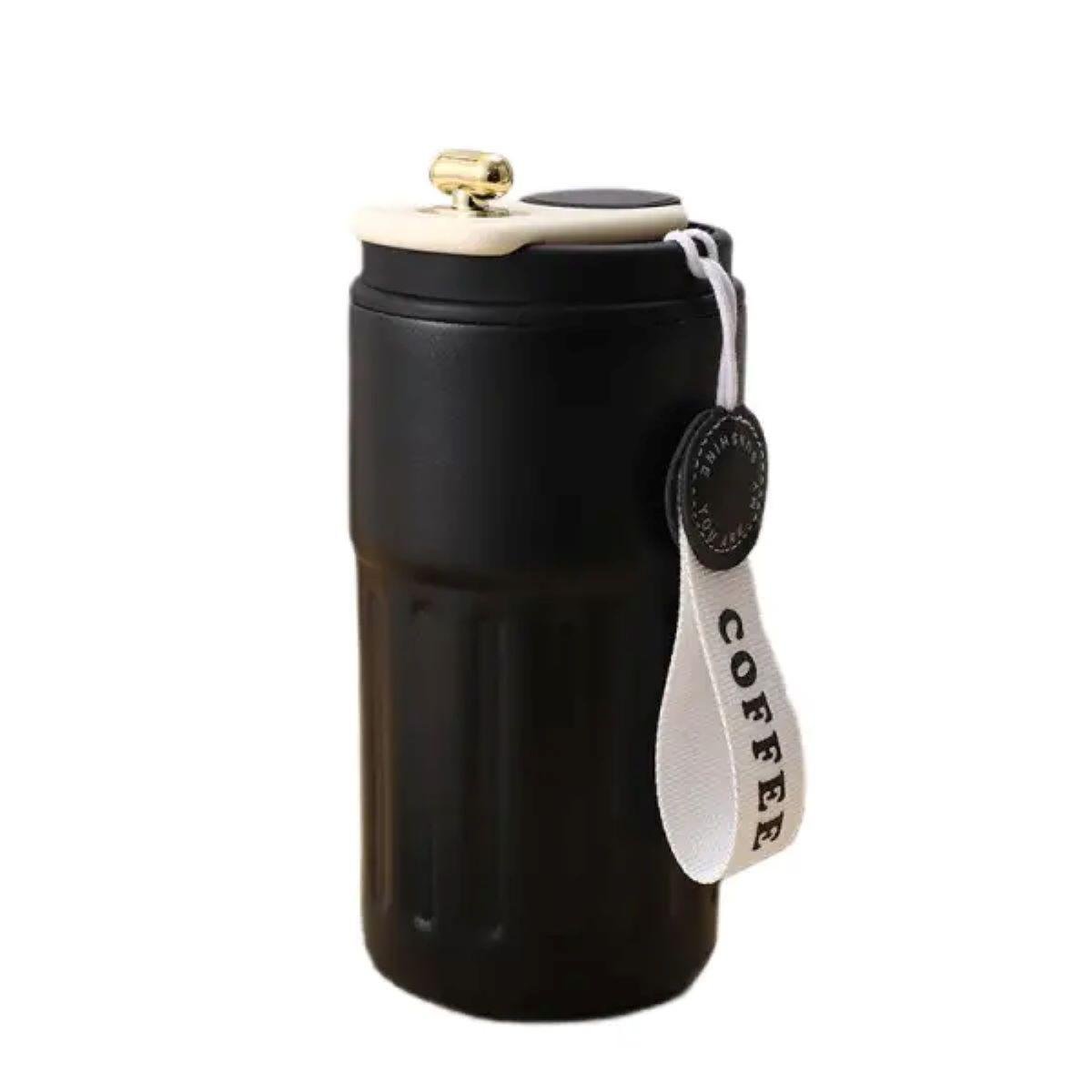 Термокухоль Coffee HP-14-10B з датчиком температури 500 мл Чорний (A-033258) - фото 1 Термокухоль Coffee HP-14-10B з датчиком температури 500 мл Чорний (A-033258) - фото 1