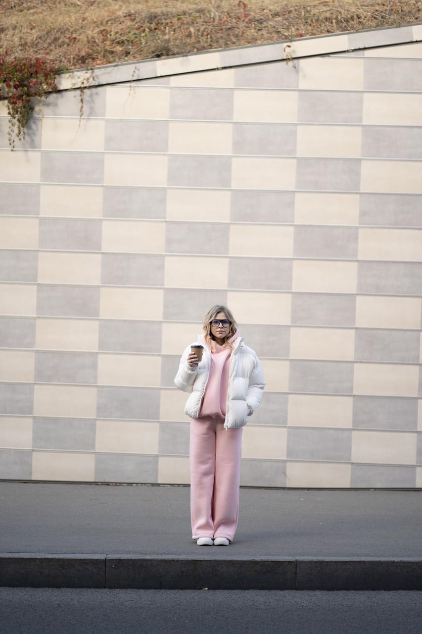 Пуховик жіночий демісезонний Білий - фото 5