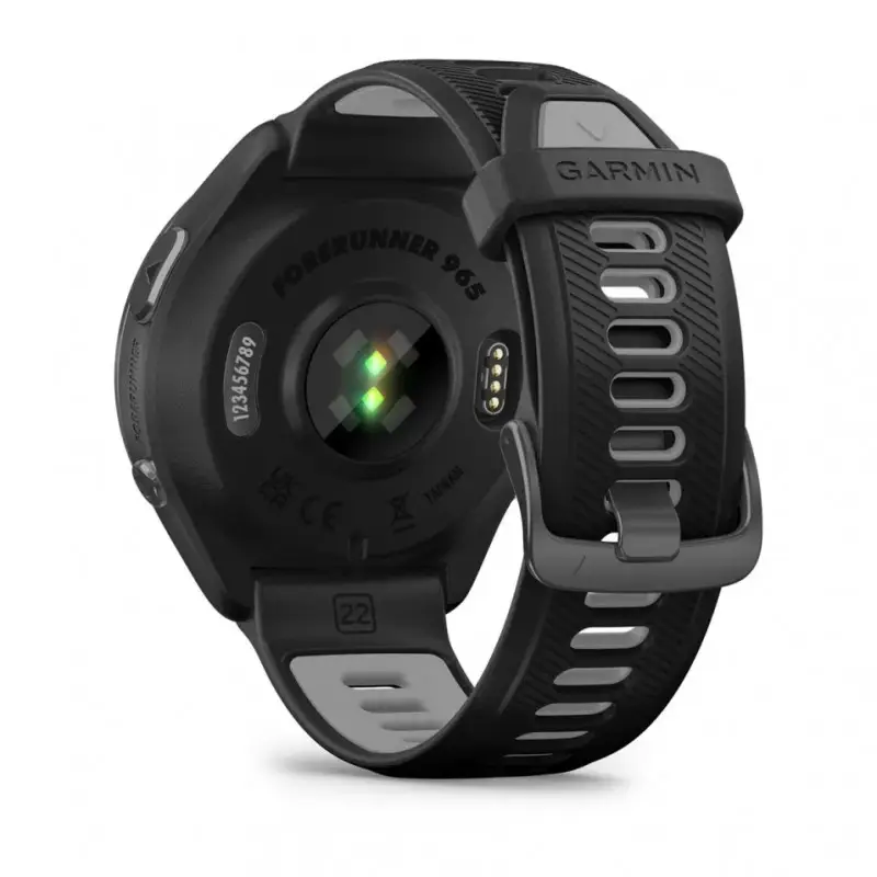 Смарт-часы Garmin Forerunner 965 Carbon Grey DLC Titanium Bezel and Black band (010-02809-10) - фото 5