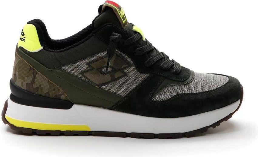 Кроссовки Lotto Tokyo Ginza Camo 217863/97J р. EU-43 Зеленый/Серый