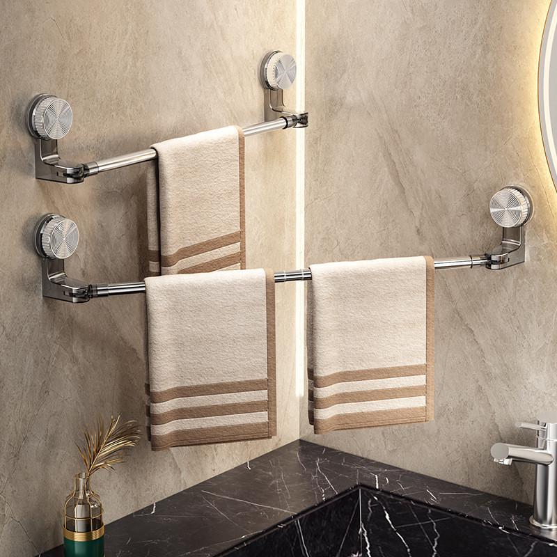 Тримач для рушників настінний на вакуумних присосках 50-100 см (2796713539) - фото 5 Тримач для рушників настінний на вакуумних присосках 50-100 см (2796713539) - фото 5